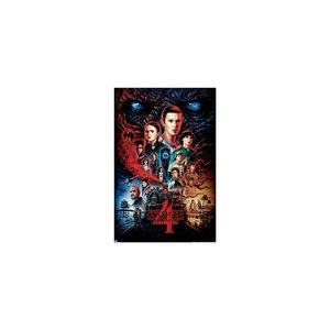 Stranger Things 4 - Collage - Netflix - TV Poster - 22 inches X 34 inches